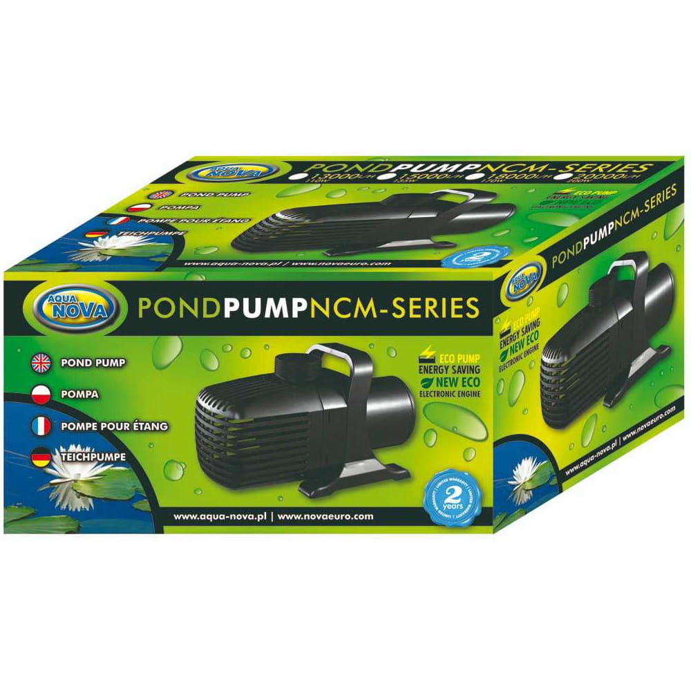 Aqua Nova NCM-10000 l/h pompa do oczka ECO 75W
